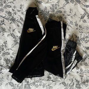 Nike 3T black and white sweatsuit